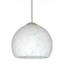 Besa Lighting XP-565819-LED-SN - Besa Pendant Palla 5 Satin Nickel Carrera 1x5W LED