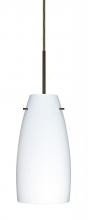 Besa Lighting J-151207-LED-BR - Besa Tao 10 LED Pendant For Multiport Canopy Opal Matte Bronze 1x9W LED