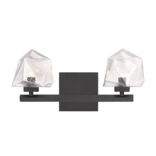 Savoy House 8-1239-2-BK - Castello 2-Light Bathroom Vanity Light in Matte Black
