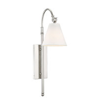 Savoy House 9-1201-1-109 - Rutland 1-Light Adjustable Wall Sconce in Polished Nickel