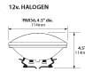 20 watt G-4 bi-pin Xenon