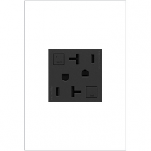 Legrand AGFTR2202G4 - adorne Tamper-Resistant 20A Duplex Self-Test GFCI Receptacles, Graphite