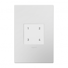 Legrand WNACB40W1 - adorne Wireless Smart Scene Switch with Netatmo, White