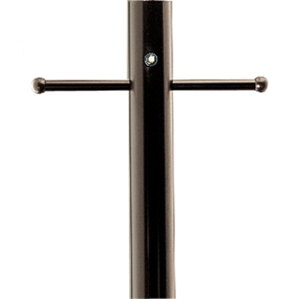 Outdoor 7' Aluminum Post with Photocell