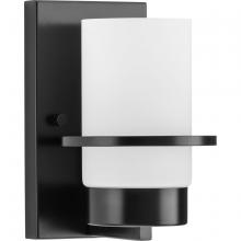 Progress P300413-31M - Reiss Collection One-Light Modern Farmhouse Matte Black Vanity Light