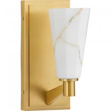 Progress P710138-109 - Tosca Collection One-Light Brushed Bronze Modern Luxe Wall Bracket