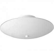 Progress P4609-30 - 12" Round Glass Two-Light Close-to-Ceiling