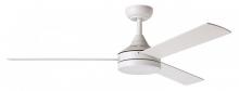 Eglo 235003-5201A - 52" PIERPORT LED c/fan, White matt