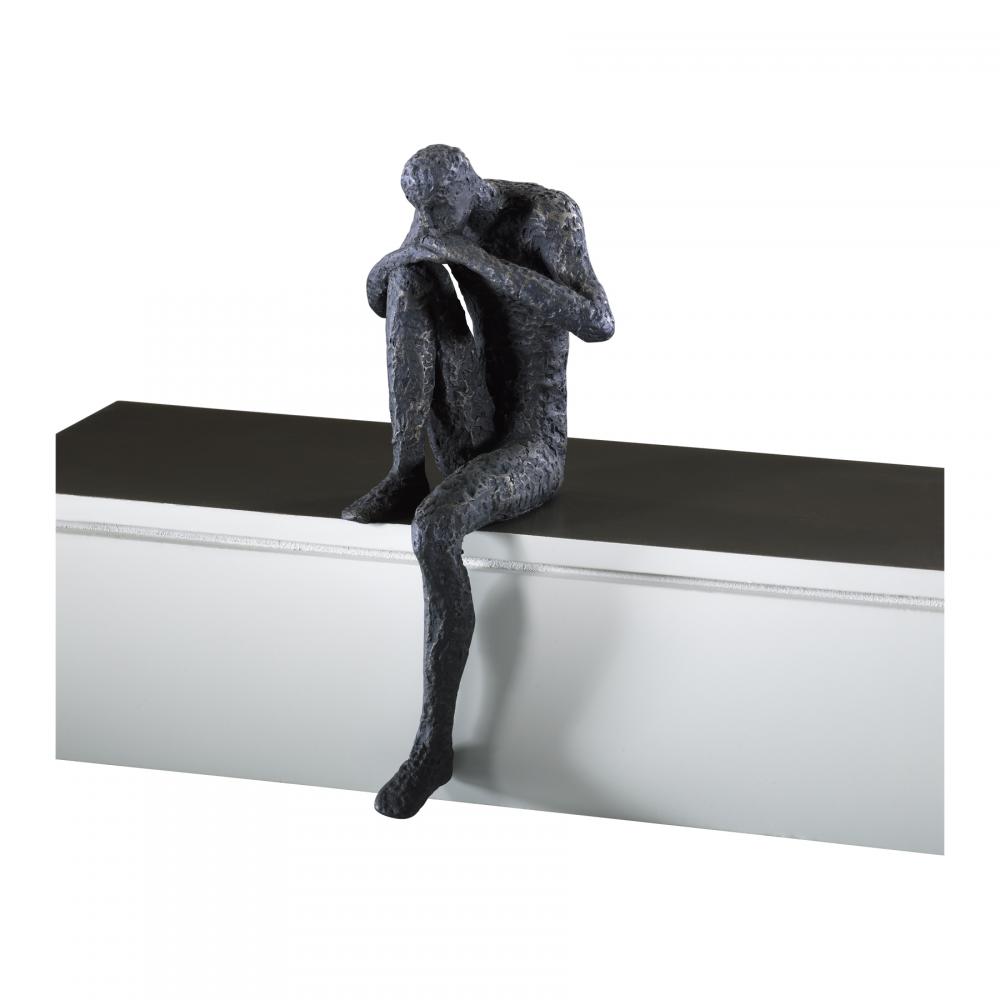 Thinking Man Shelf Decor