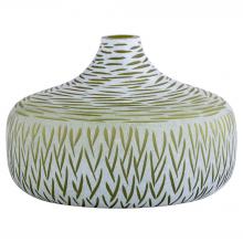 Cyan Designs 12066 - Signo Vase | Green | White | Stout