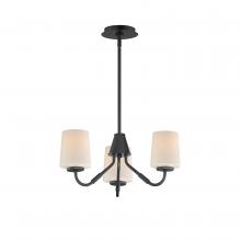 Maxim 12695WTBK - Durham-Mini Chandelier