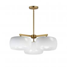 Maxim 26143WTNAB - Glazed-Chandelier