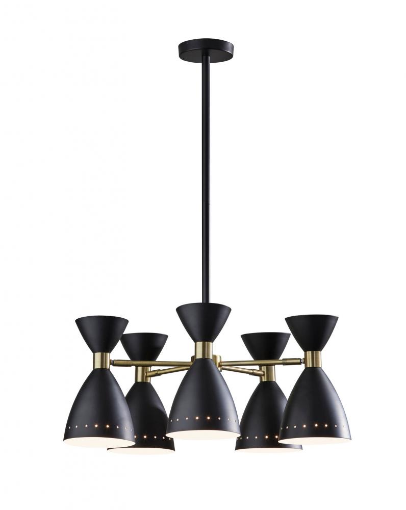 Oscar 5-Head Chandelier