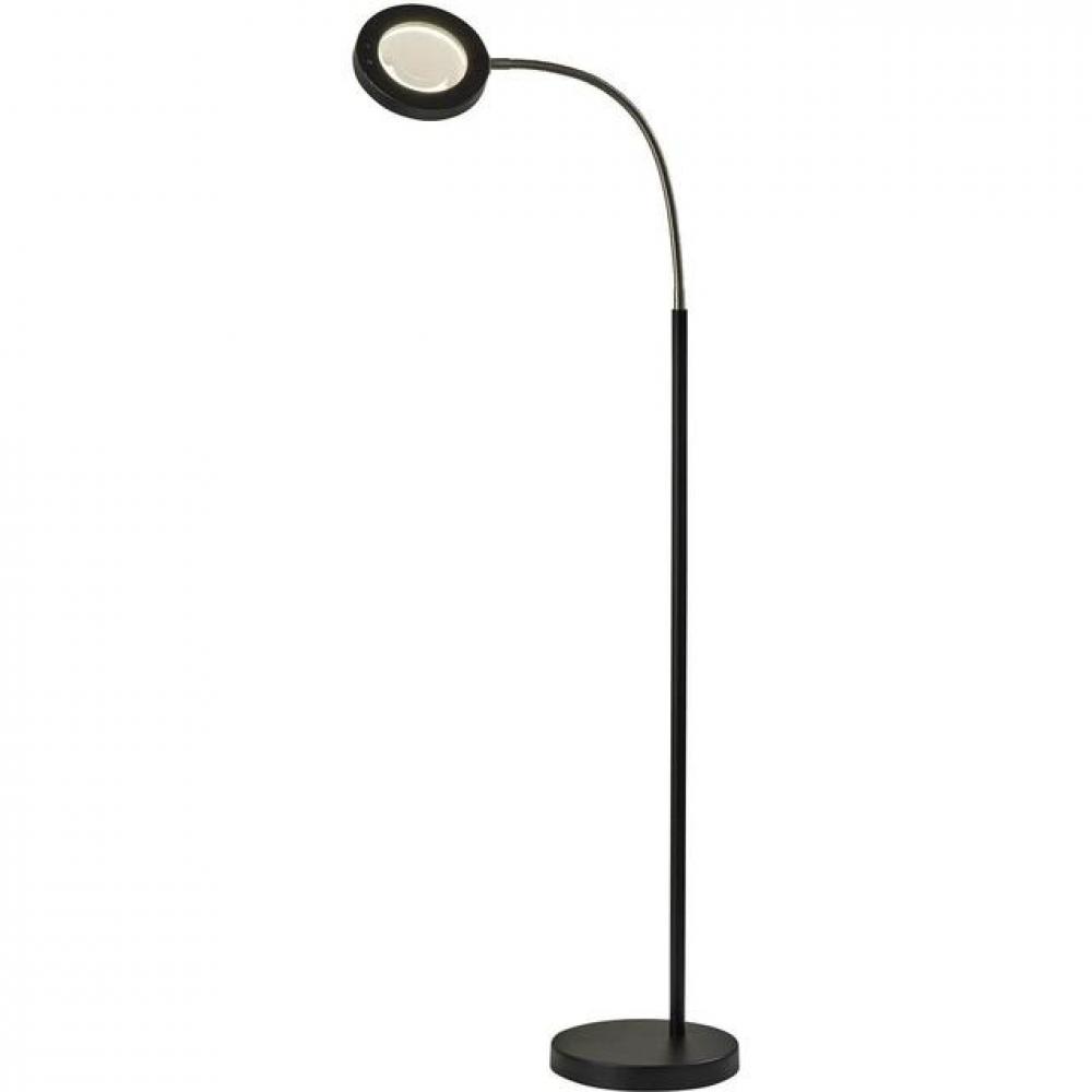 Holmes LED Magnifier Floor Lamp w/Smart Switch