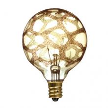 Bulbrite 144024 - 25W G16 AMBER MARBLE E12 120V