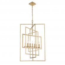 Crystorama 339-GA - Capri 24'' Antique Gold Chandelier