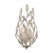 Crystorama 561-SA - Broche 8.25'' Antique Silver Sconce