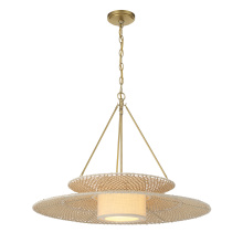 Crystorama JNP-10543-SG - Juniper 29.5'' Soft Gold Chandelier