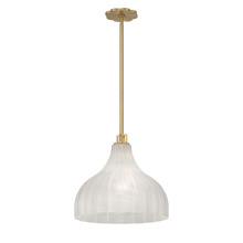 Crystorama LAY-305-LG - Layton 15'' Luxe Gold Pendant