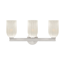 Crystorama LOT-713-PN - Lotus 22.75'' Polished Nickel Bathroom Vanity