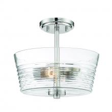Designers Fountain D230M-SF-PN - Ingo 12" 2-Light Semi-Flush