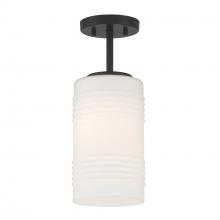 Designers Fountain D257M-SF-MB - Leavenworth 6" 1-Light Convertible Semi-Flush