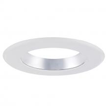 Designers Fountain EVLT6741SCWH - 6" Spec Clr/Wh Magnetic Trim Ring
