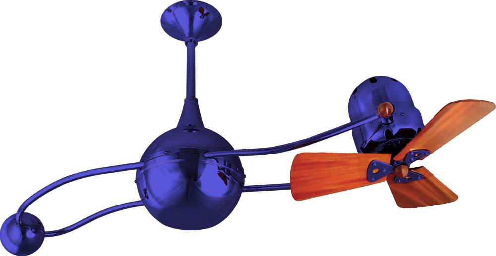Brisa 2000 - Rotational Ceiling Fan - Safira Finish - Wood Blades
