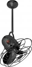 Matthews Fan Company BD-BKN-MTL - Bianca Direcional - Directional Ceiling Fan - Black Nickel Finish - Metal Blades