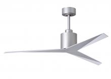 Matthews Fan Company EK-BN-WH - Eliza - Brushed Nickel - White Blades - 10" Downrod