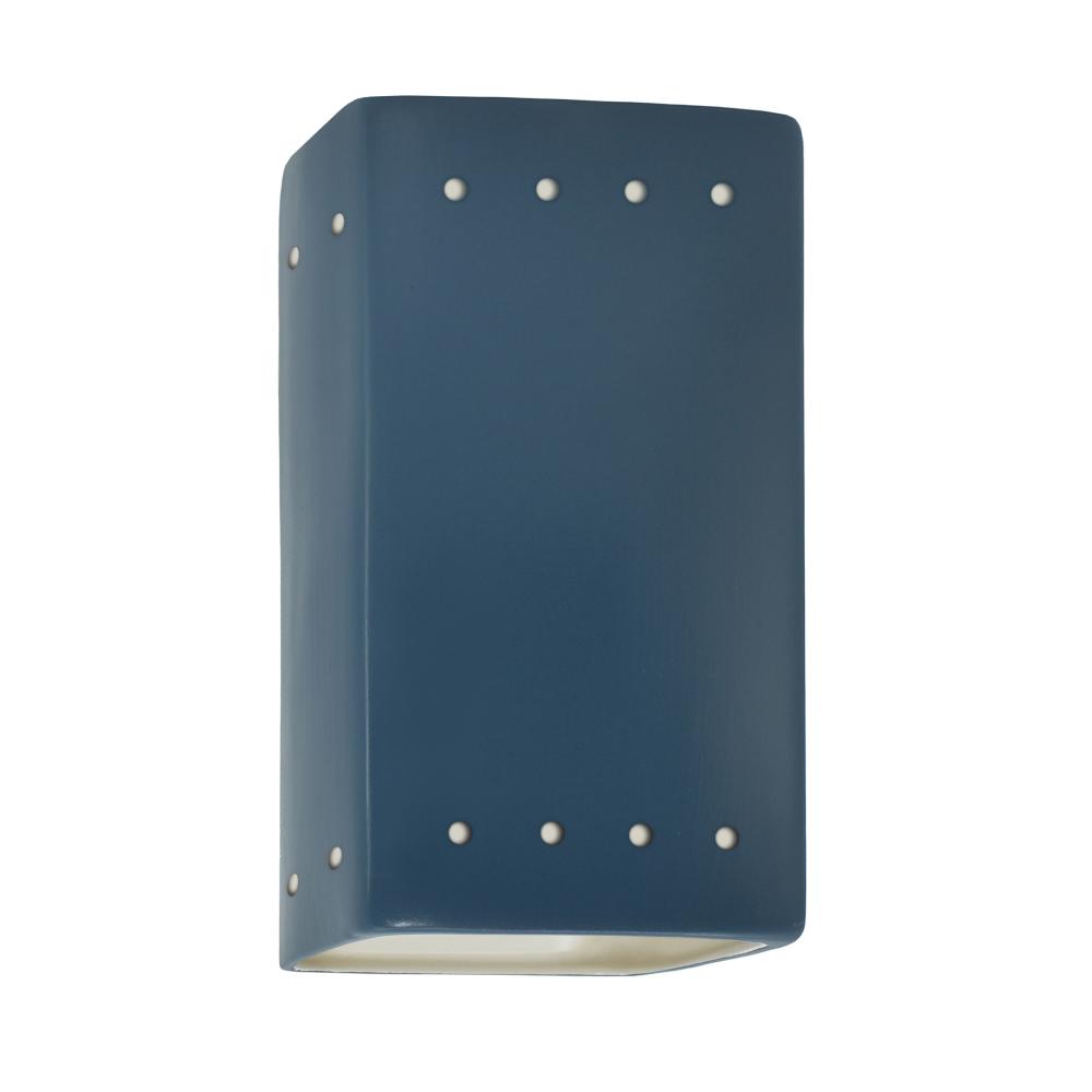 Small ADA LED Rectangle w/ Perfs - Open Top & Bottom