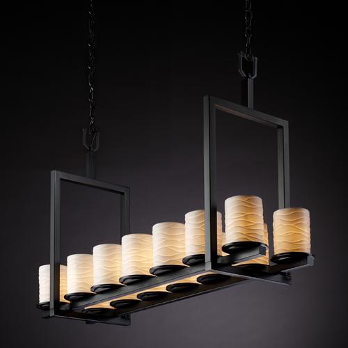 Dakota 14-Light Bridge LED Chandelier (Short)