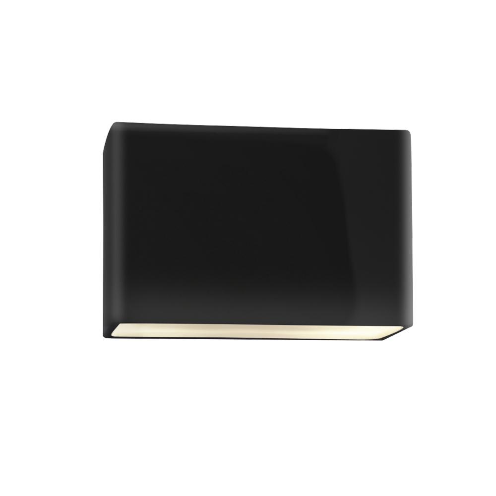 Large ADA Rectangle (Outdoor) Wall Sconce - Closed Top