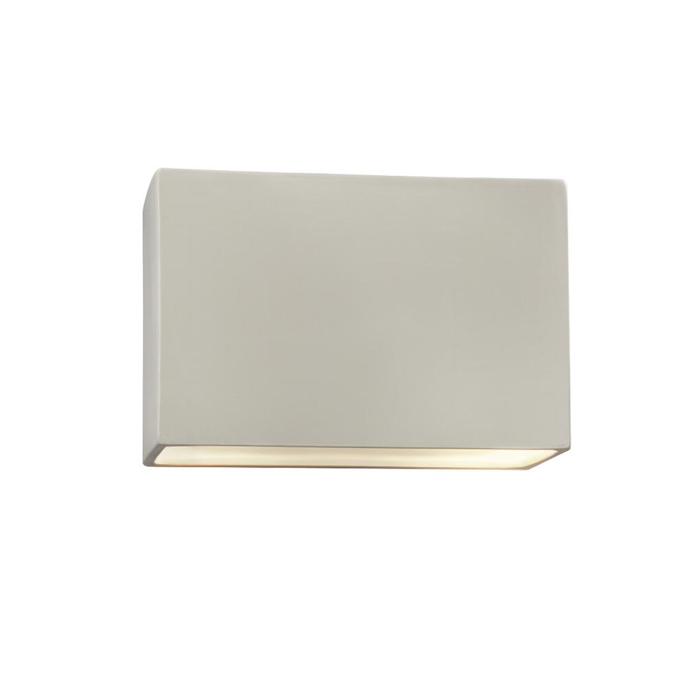 Large ADA Rectangle (Outdoor) Wall Sconce - Closed Top