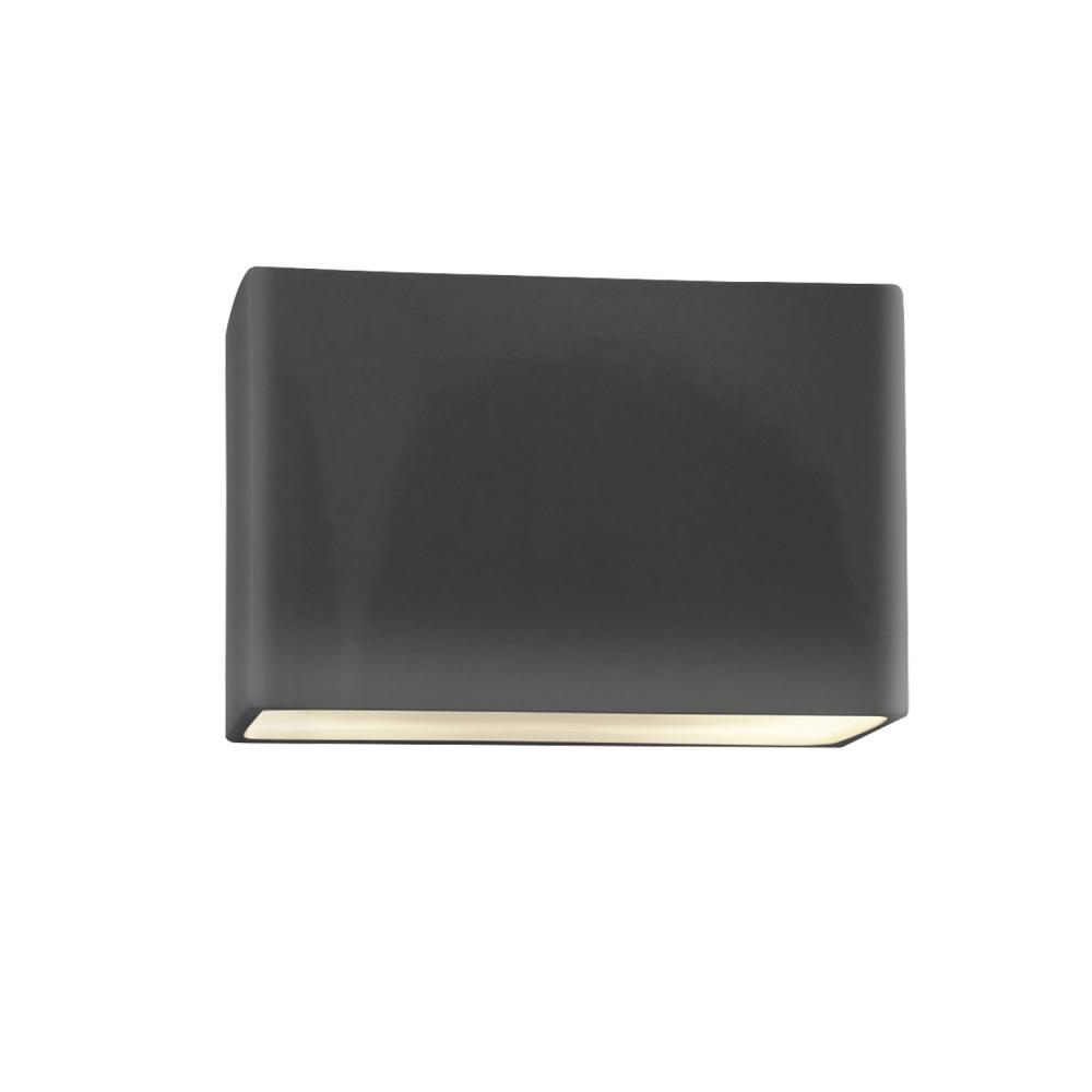 Large ADA Rectangle (Outdoor) Wall Sconce - Closed Top