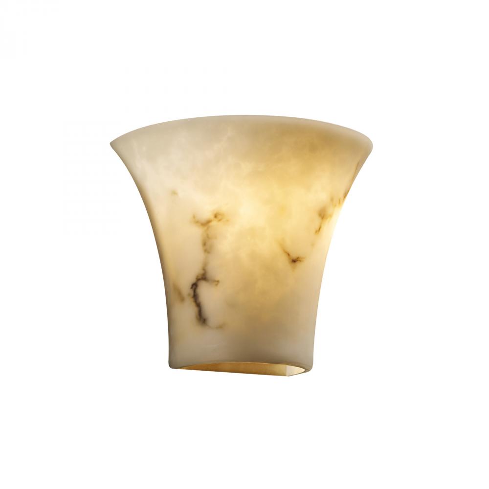 Small Round Flared Wall Sconce