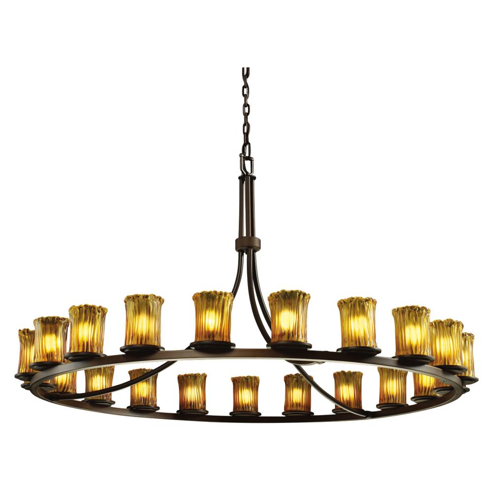 Dakota 21-Light 1-Tier Ring Chandelier