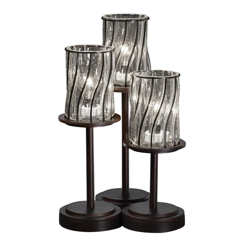 Dakota 3-Light LED Table Lamp