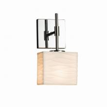 Justice Design Group PNA-8417-55-WAVE-CROM - Union ADA 1-Light Wall Sconce