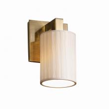 Justice Design Group POR-8921-10-WFAL-ABRS - Modular 1-Light Wall Sconce