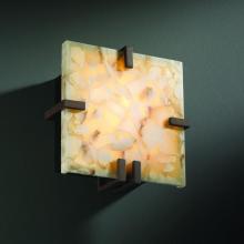Justice Design Group ALR-5550-CROM - Clips Square Wall Sconce (ADA)