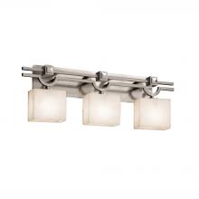 Justice Design Group CLD-8503-55-NCKL - Argyle 3-Light Bath Bar