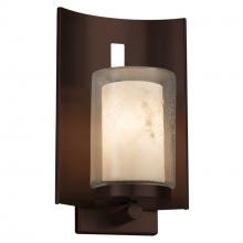 Justice Design Group FAL-7591W-10-DBRZ - Embark 1-Light Outdoor Wall Sconce