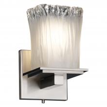 Justice Design Group GLA-8671-26-WTFR-NCKL - Montana 1-Light Wall Sconce