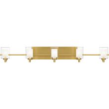 Quoizel KLT8605BRGLED - Kolt 5-Light Brushed Gold Bath Light