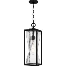 Quoizel ZAR1907MBK - Zarah 1-Light Matte Black Outdoor Hanging Lantern