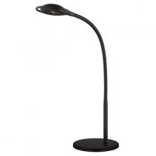 Satco Products Inc. 57/042 - LED Desk Lamp; Goose Neck; 5W; 4000K; 300 Lumen; Black Finish