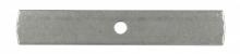 Satco Products Inc. 80/2146 - Flat Heavy Duty Crossbar; 1/8 IP Center Hole Only; No Screw Holes; 1" x 6"
