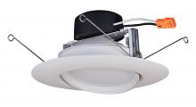 Satco Products Inc. S29472 - 13 watt LED Directional Retrofit Downlight - Gimbaled; 5"-6"; 2700K; 120 volts; Dimmable