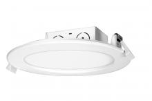 Satco Products Inc. S39062 - 11.6 watt LED Direct Wire Downlight; Edge-lit; 5-6 inch; 3000K; 120 volt; Dimmable